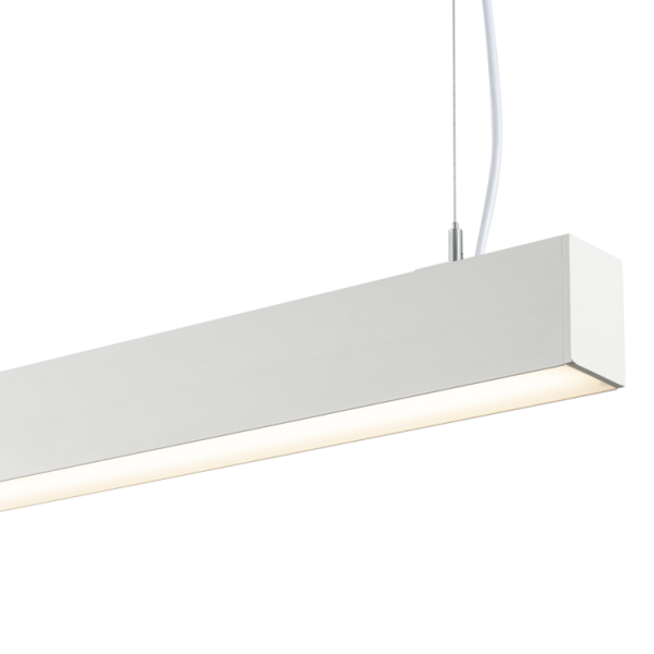 Commercial Led Linear Suspended Pendant Light 575 855 1135